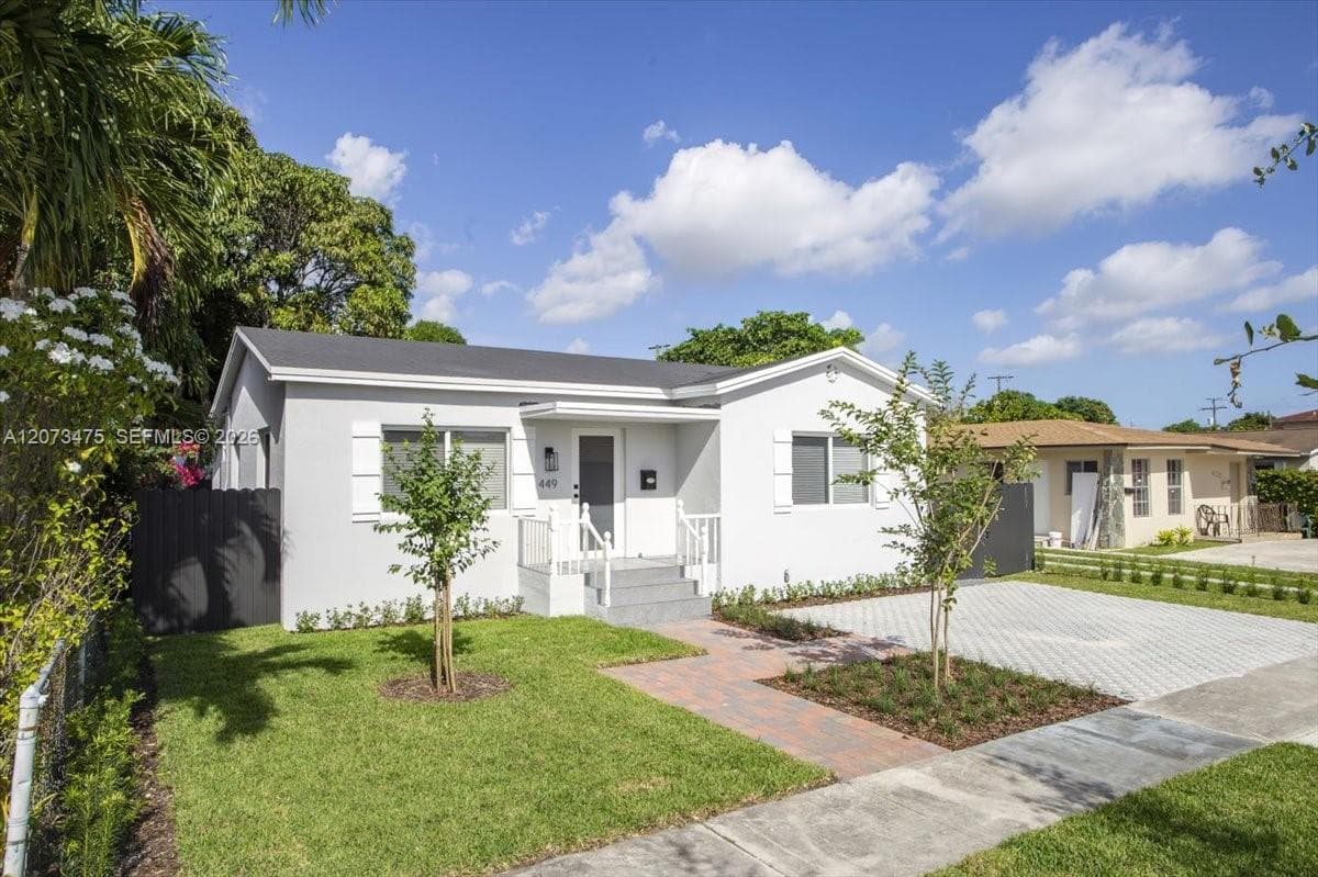 Single Family Residence at 449 E 10th St, Hialeah FL 33010