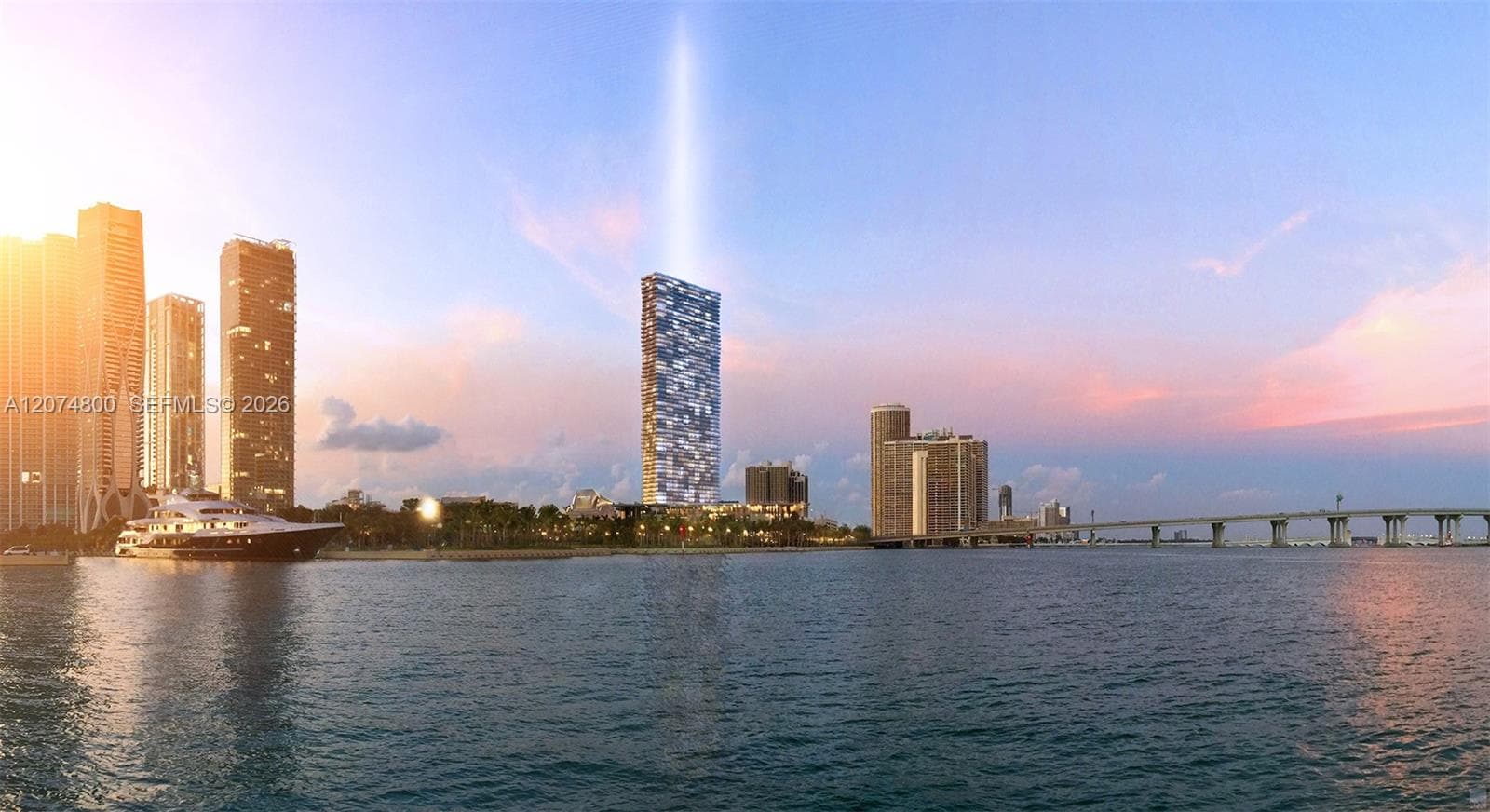 Condominium at 1400 Biscayne Boulevard # 2702, Miami FL 33132