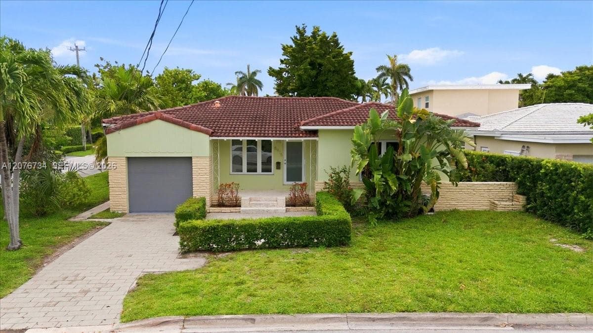 Single Family Residence at 8975 Froude Ave, Surfside FL 33154