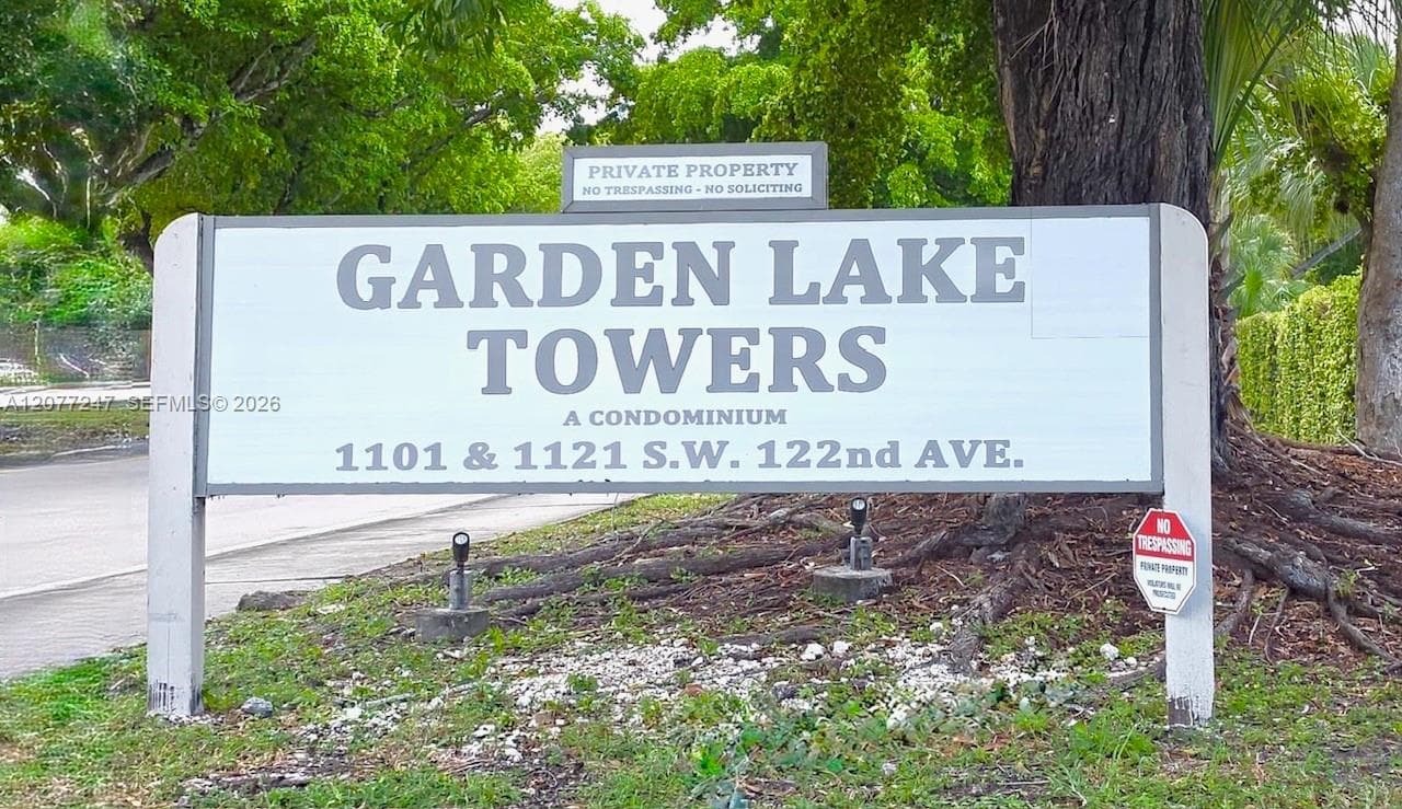 Condominium at 1121 SW 122nd Ave # 2, Miami FL 33184