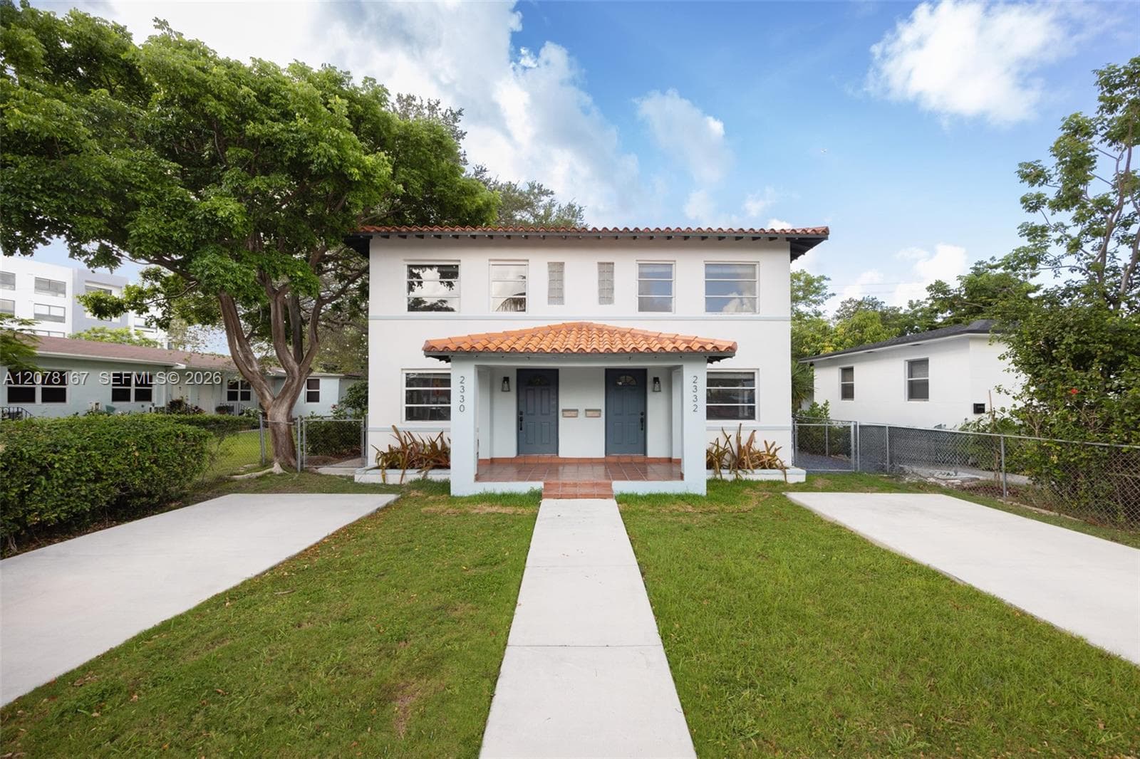 Townhouse at 2332 SW 26th Ln, Miami FL 33133
