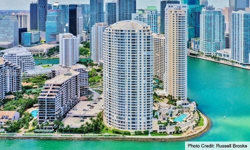 Condominium at 540 Brickell Key Dr # 218, Miami FL 33131