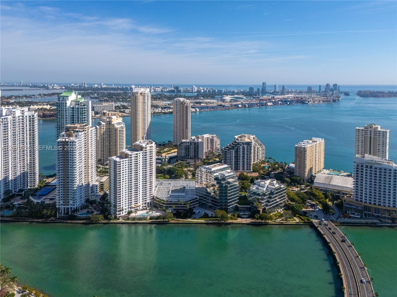 Condominium at 701 Brickell Key Blvd # 707, Miami FL 33131