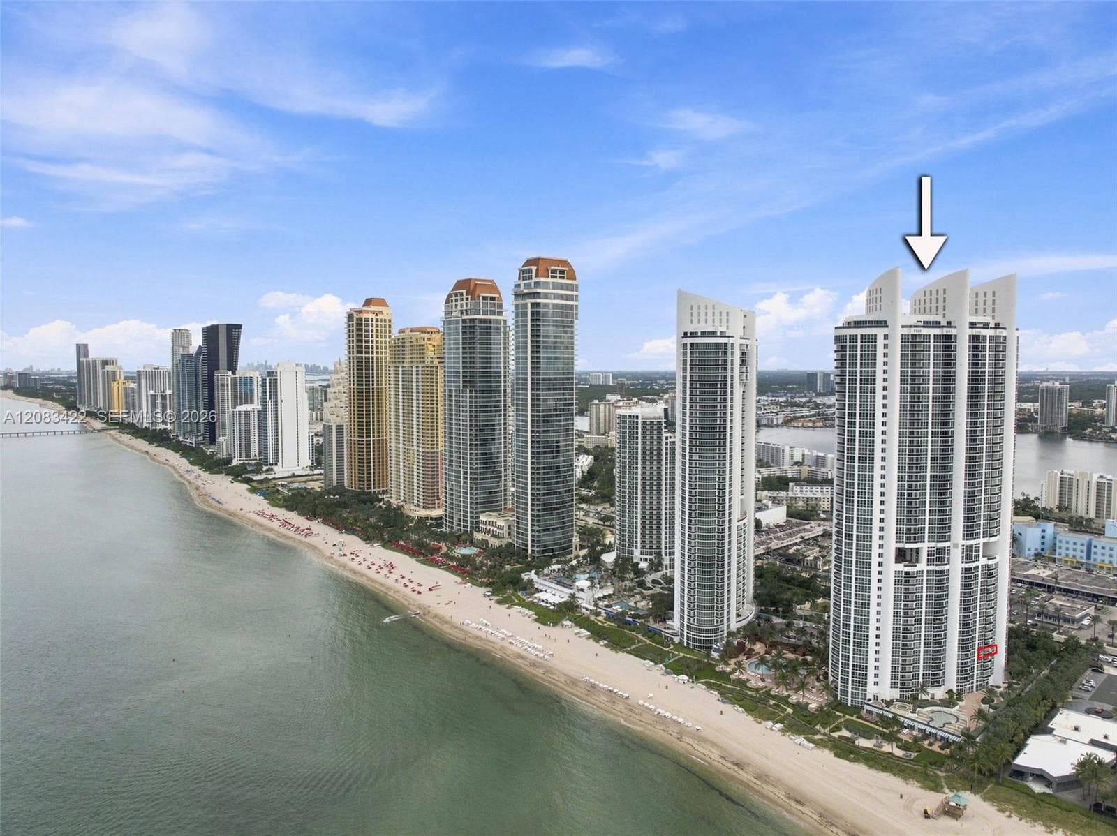 Condominium at 18201 Collins Ave # 802, Sunny Isles Beach FL 33160