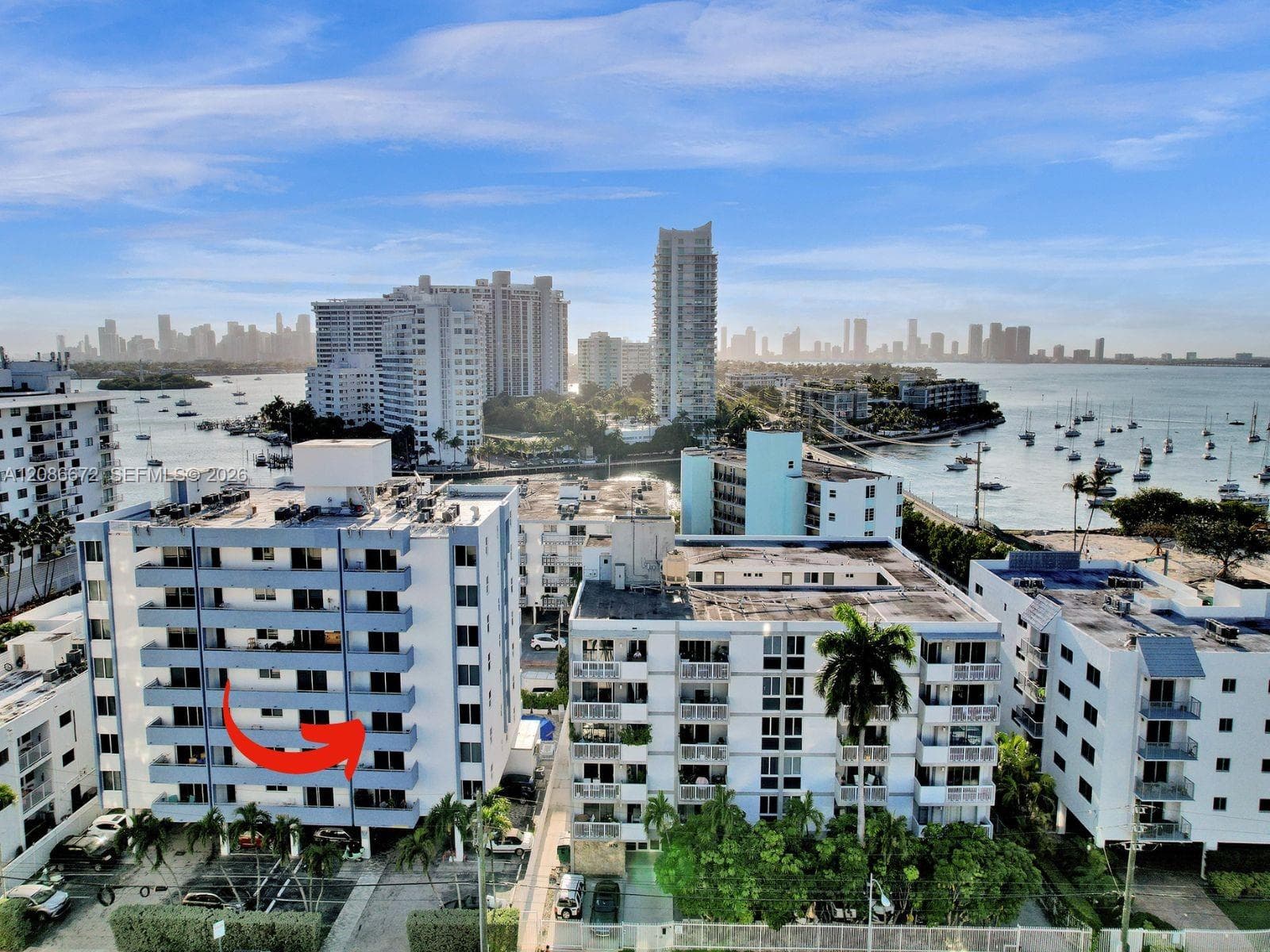Condominium at 1658 Bay Rd # 303, Miami Beach FL 33139