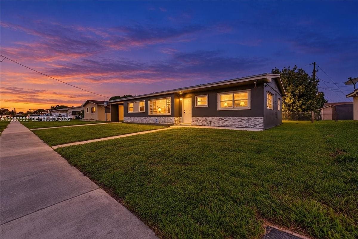 Single Family Residence at 1745 NW 189th Ter, Miami Gardens FL 33056