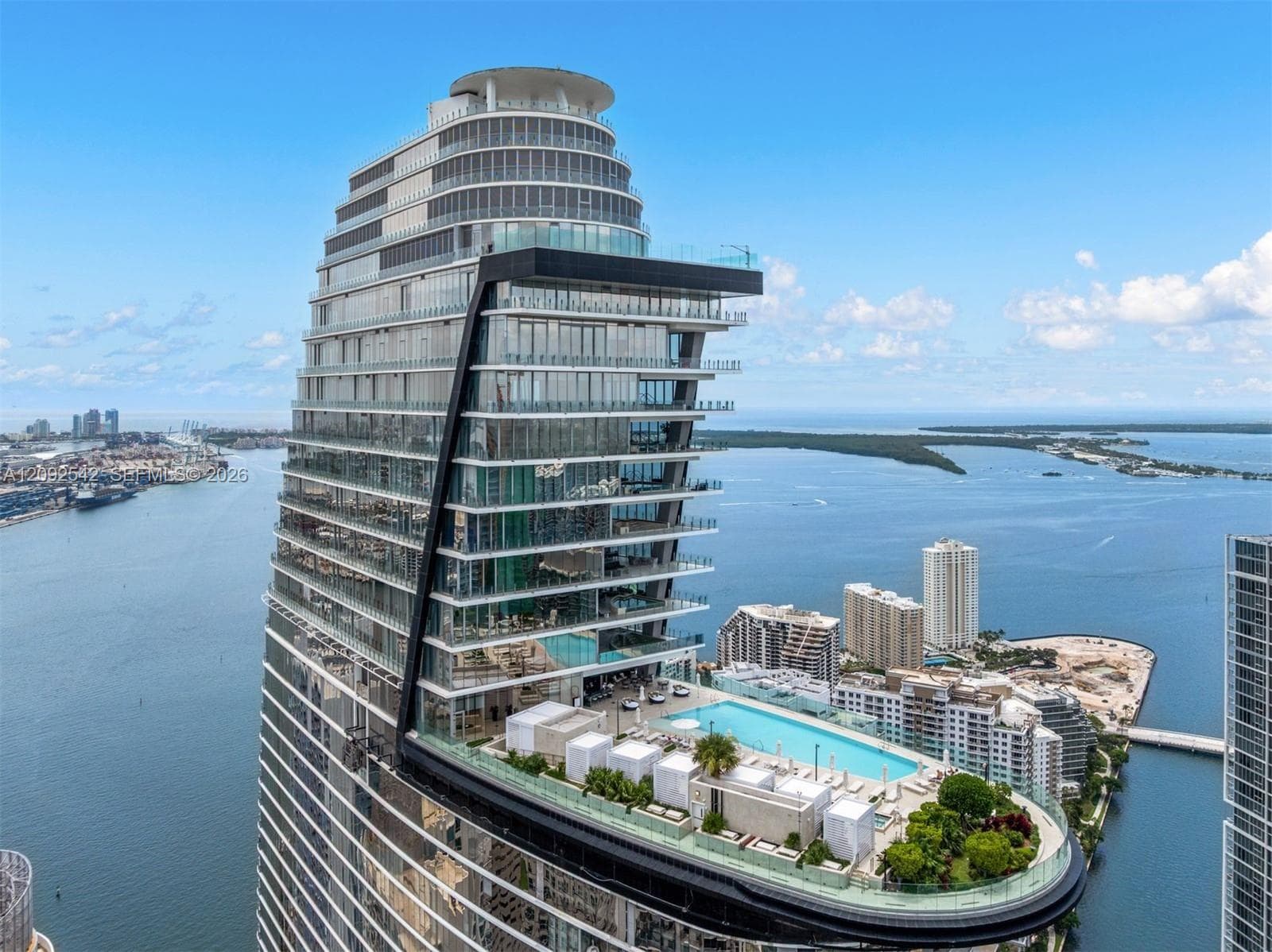 Condominium at 300 Biscayne Boulevard Way # 5801C, Miami FL 33131