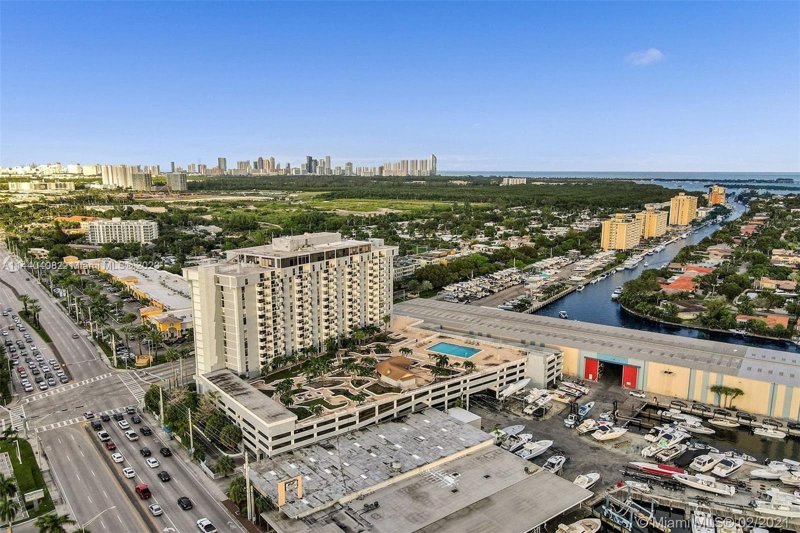 Condominium at 13499 Biscayne Blvd # 1408, North Miami FL 33181