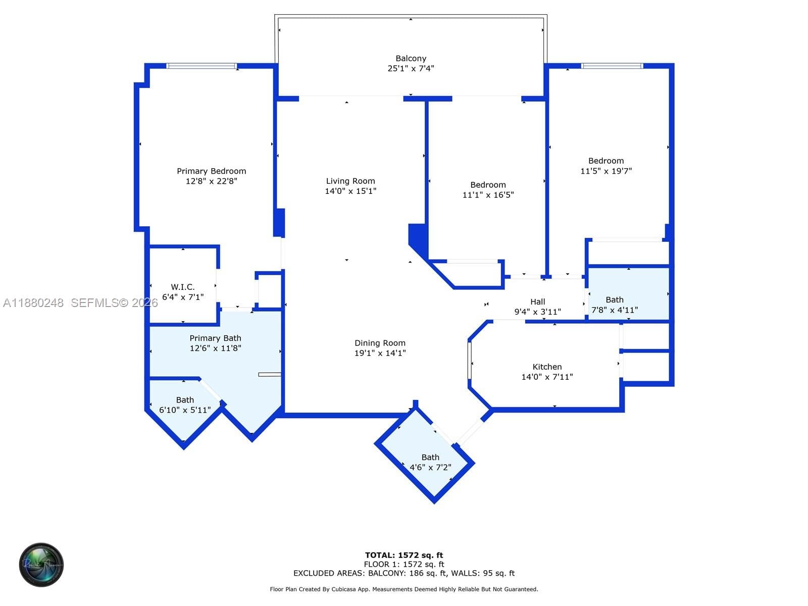 Condominium at 888 Brickell Key Dr # 1807, Miami FL 33131