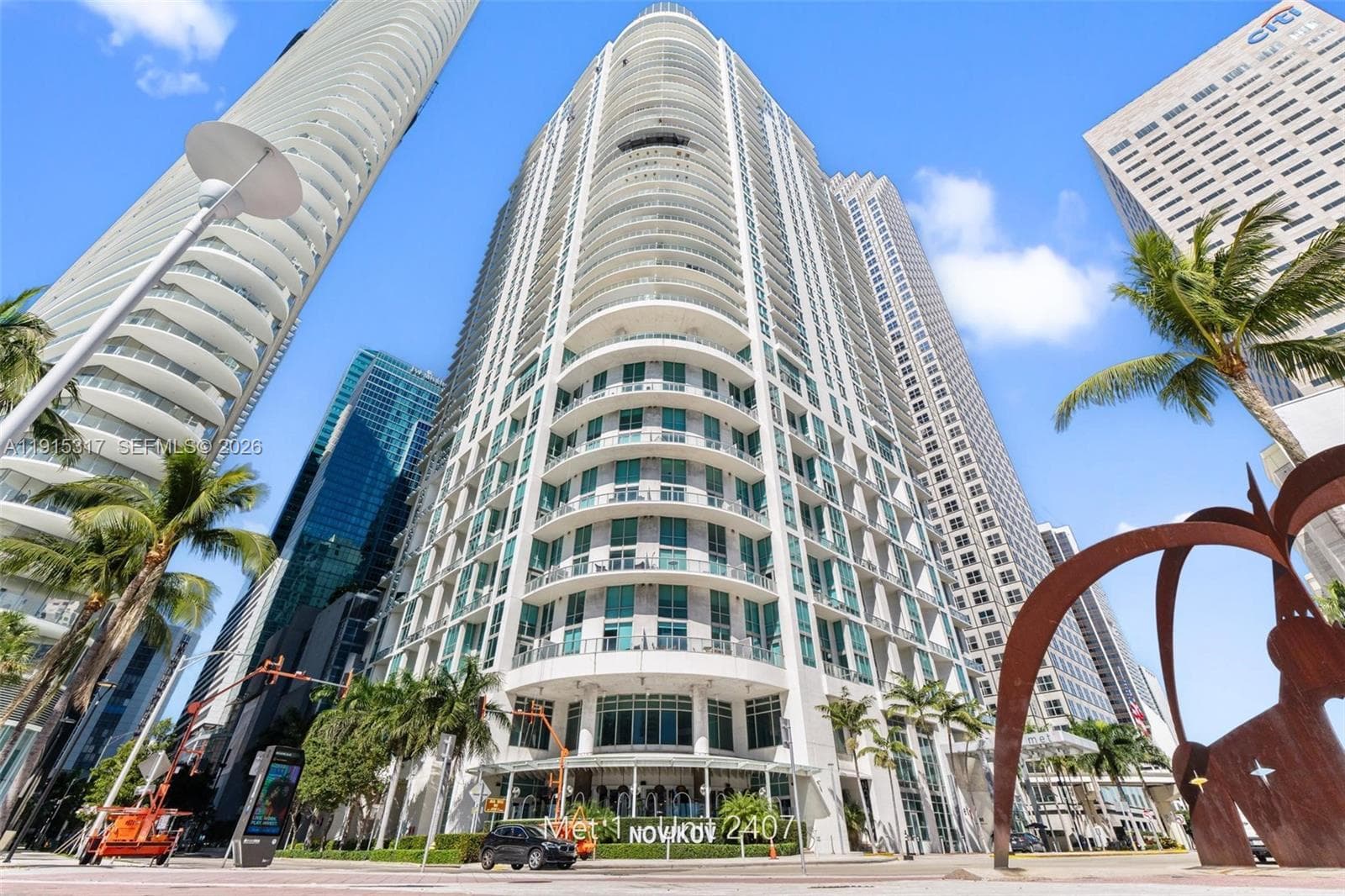 Condominium at 300 S Biscayne Blvd # 2407, Miami FL 33131