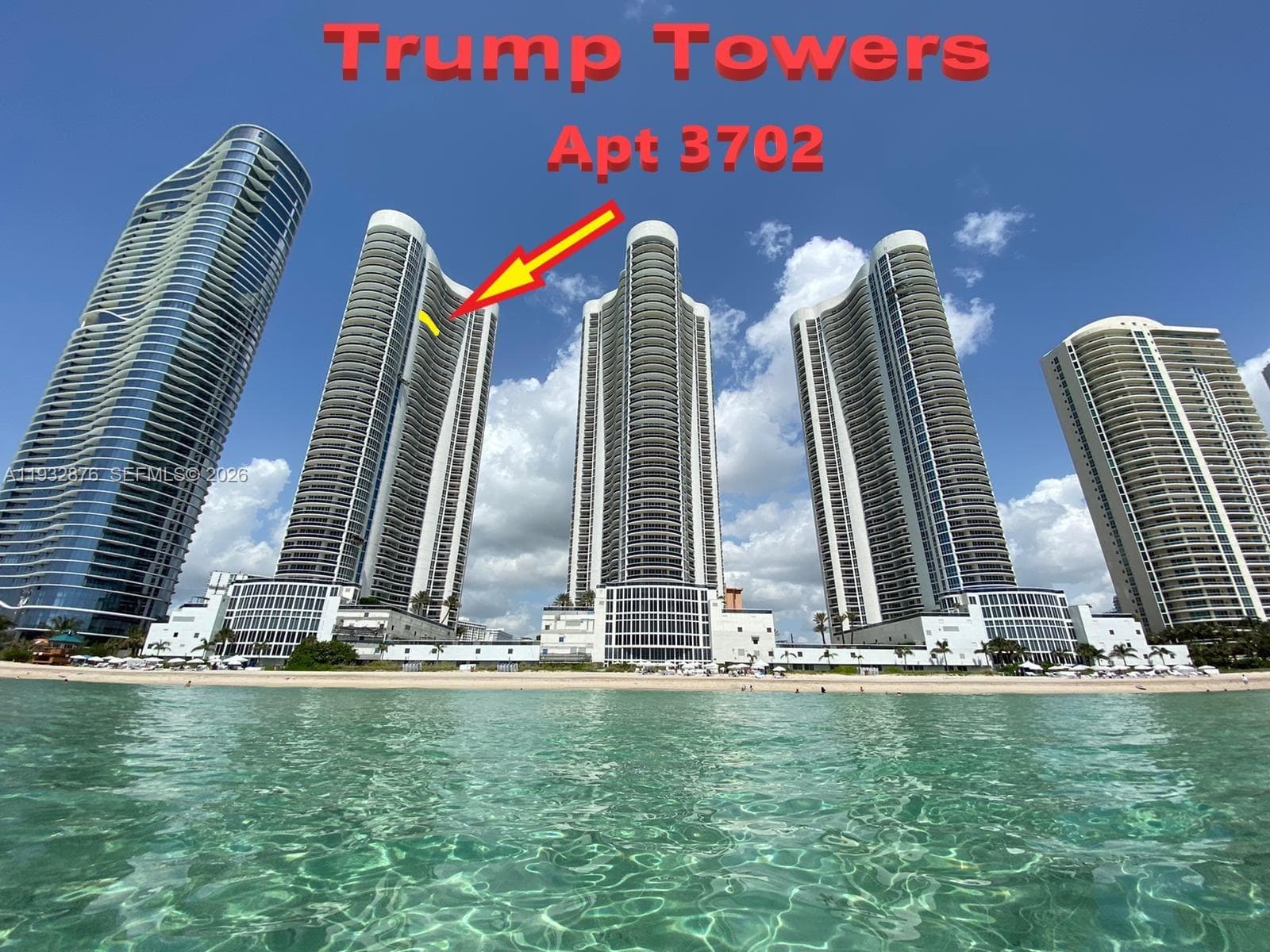 Condominium at 15811 Collins Ave # 3702, Sunny Isles Beach FL 33160