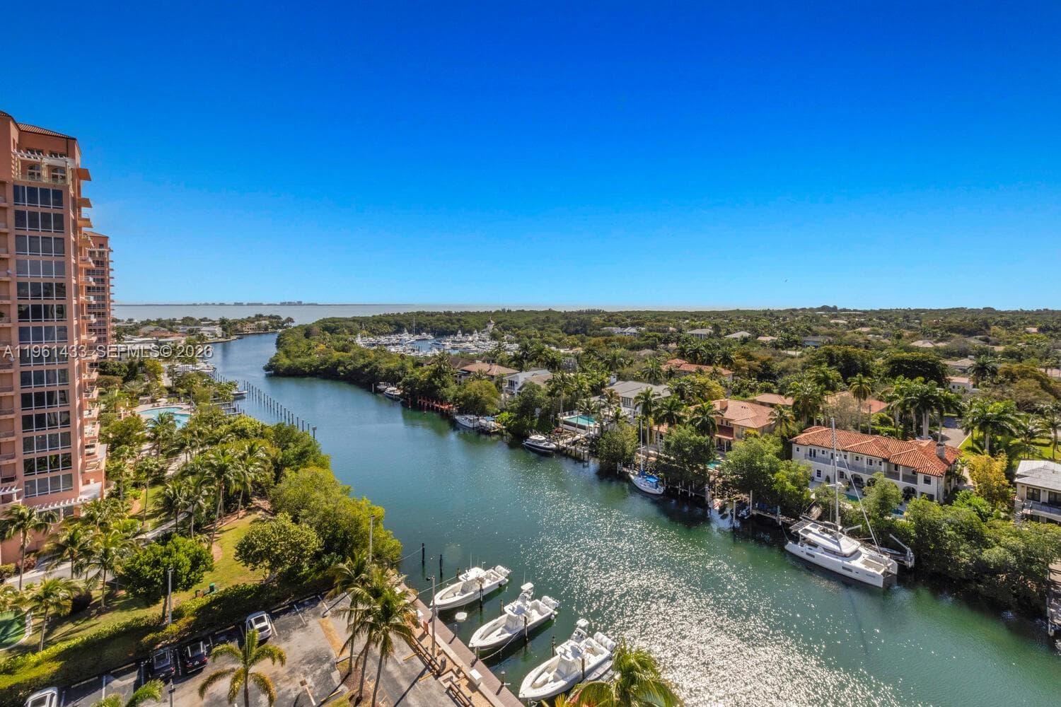 Condominium at 90 Edgewater Dr, Coral Gables FL 33133