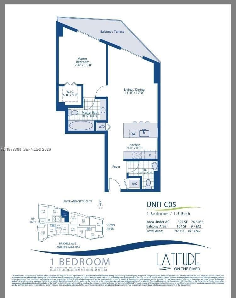 Condominium at 185 SW 7th St # 1605, Miami FL 33130