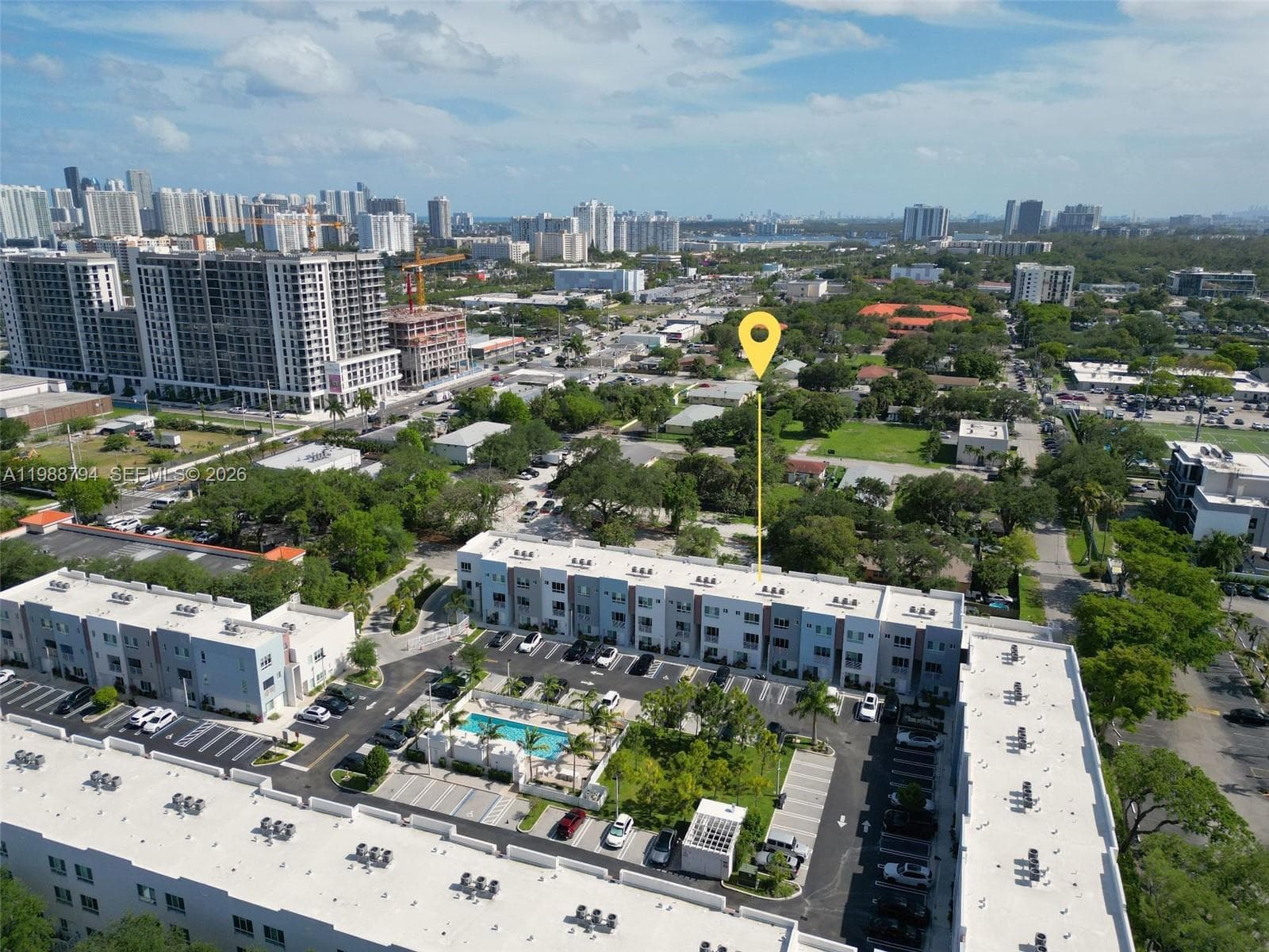 Townhouse at 2505 NE 193rd St # 4208, Miami FL 33180