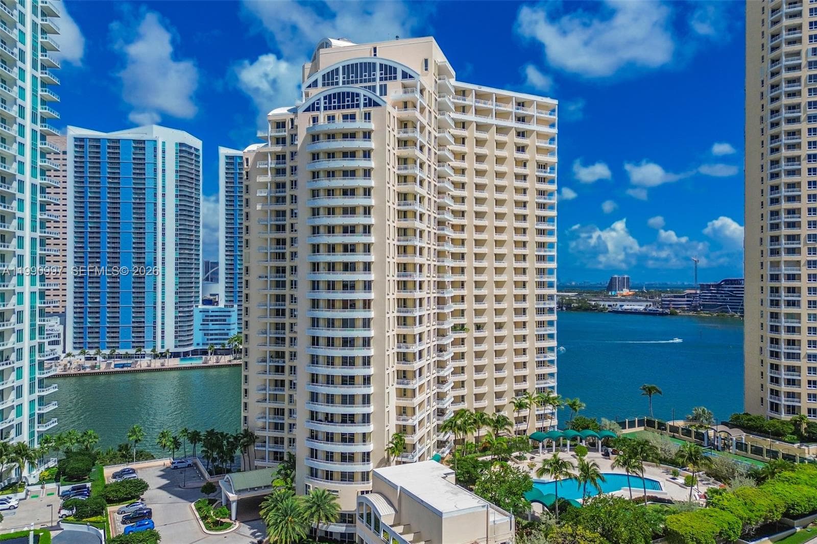 Condominium at 888 Brickell Key Dr # 807, Miami FL 33131