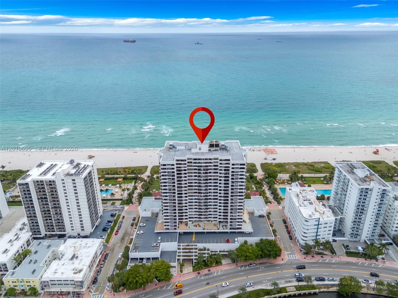 Condominium at 2555 Collins Ave # 2401, Miami Beach FL 33140