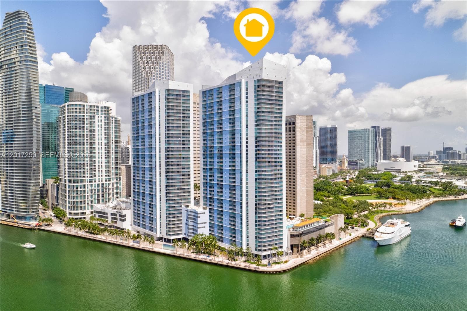 Condominium at 335 S Biscayne Blvd # 1209, Miami FL 33131
