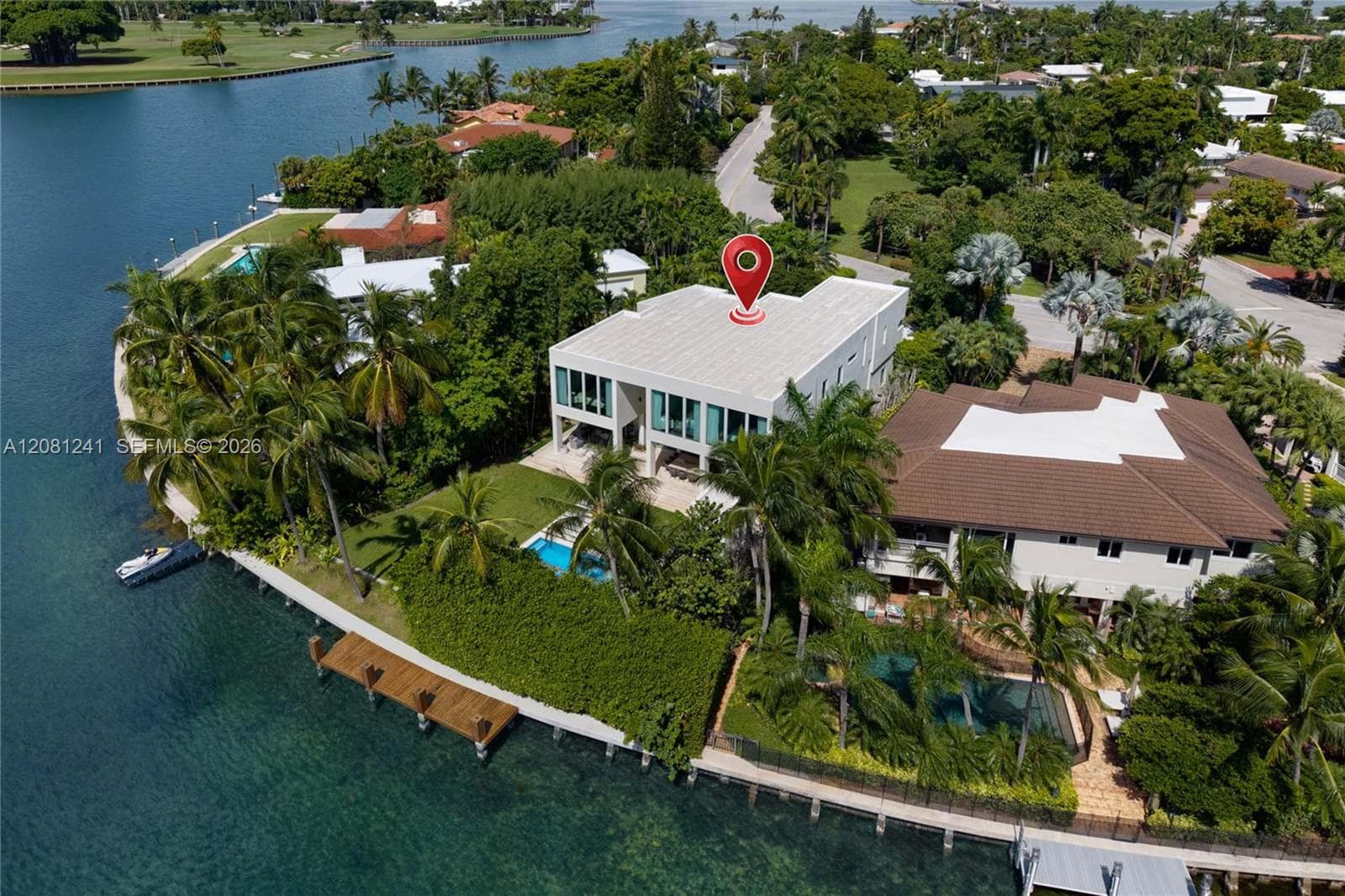 Single Family Residence at 9407 E Broadview Dr, Bay Harbor Islands FL 33154