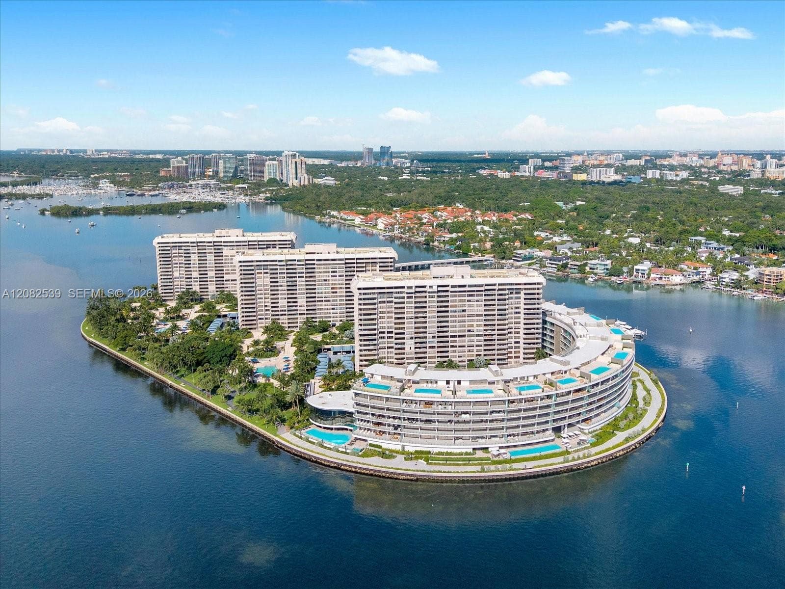 Condominium at 2 Grove Isle Dr # B1709, Miami FL 33133